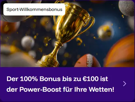 Livewinz Casino Willkommensbonus sport slider